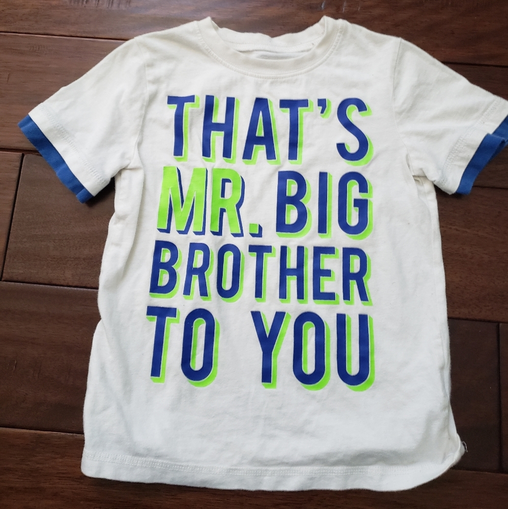 Boys Mr.Big Brother Graphic Tshirt